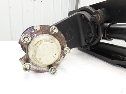 Yale 4041725 Dual-Wheel Rear Steer Axle Assembly Off ERP035VTN36TE084 Forklift
