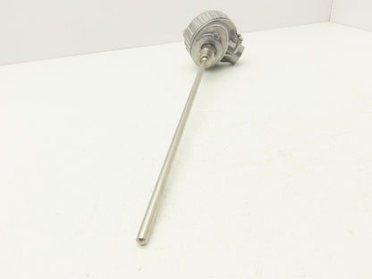 Lindberg/MPH Industries Temperature Transmitter Thermocouple 11.5" Probe 1/2"NPT