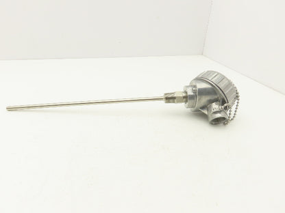 Lindberg/MPH Industries Temperature Transmitter Thermocouple 11.5" Probe 1/2"NPT