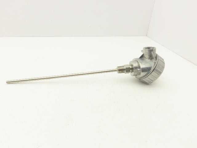 Lindberg/MPH Industries Temperature Transmitter Thermocouple 11.5" Probe 1/2"NPT