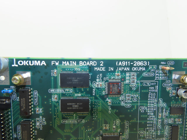 Okuma E4809-045-243-B FW Main Board Module PCB Card FWMB2 A911-2863