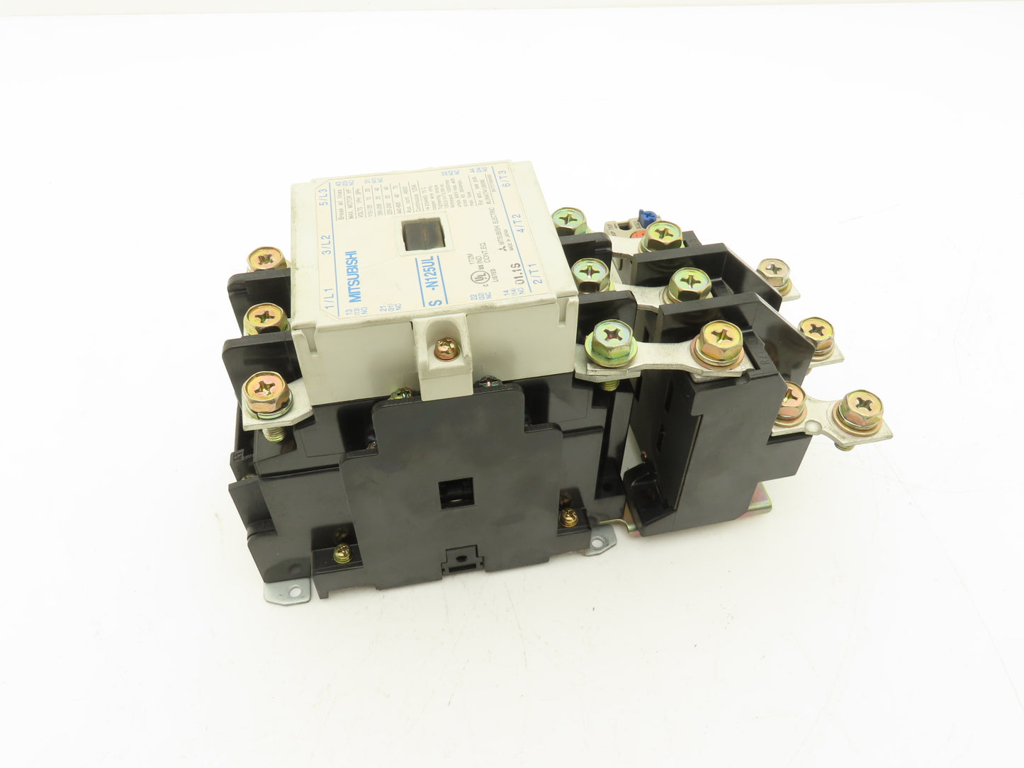 Mitsubishi -N125UL 75Hp Contactor w/TH-K120TAKP Thermal Overload 85-125A