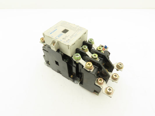 Mitsubishi -N125UL 75Hp Contactor w/TH-K120TAKP Thermal Overload 85-125A