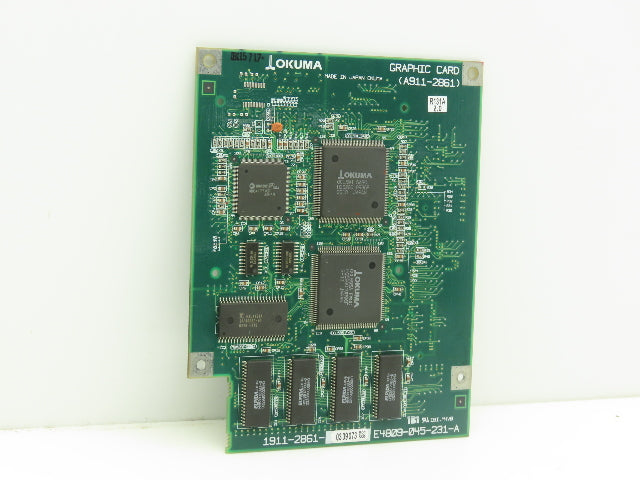 Okuma E4809-045-231-A Printed Circuit Board Module PCB Graphic Card A911-2861