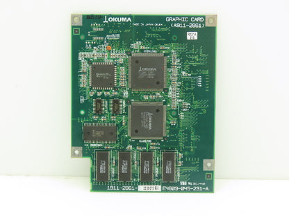 Okuma E4809-045-231-A Printed Circuit Board Module PCB Graphic Card A911-2861