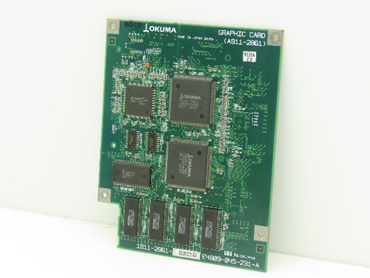 Okuma E4809-045-231-A Printed Circuit Board Module PCB Graphic Card A911-2861