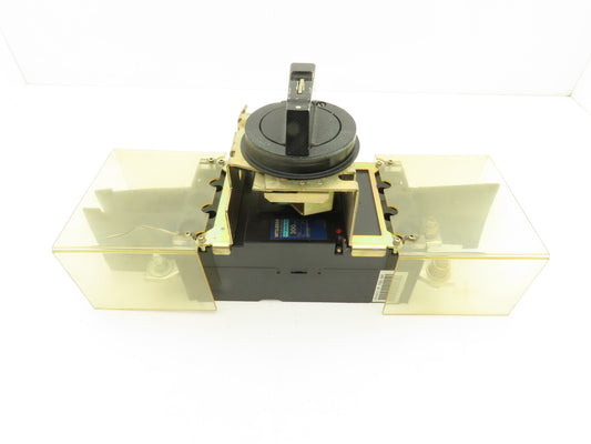 Mitsubishi Electric NF 400CS Circuit Breaker 600V 300A 3 Pole W/Lock Mechanism