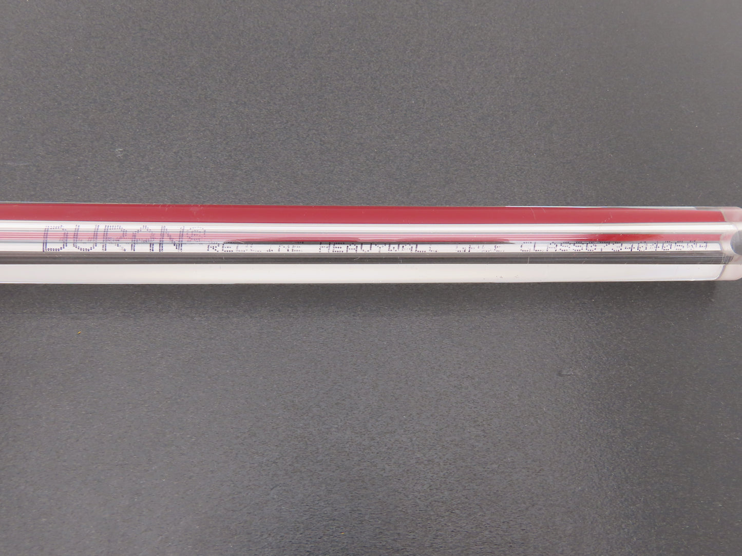 ERNST High Pressure Gauge Glass Modeline No. 601 3/4"O.D. x 9-5/8" L Heavy Duty