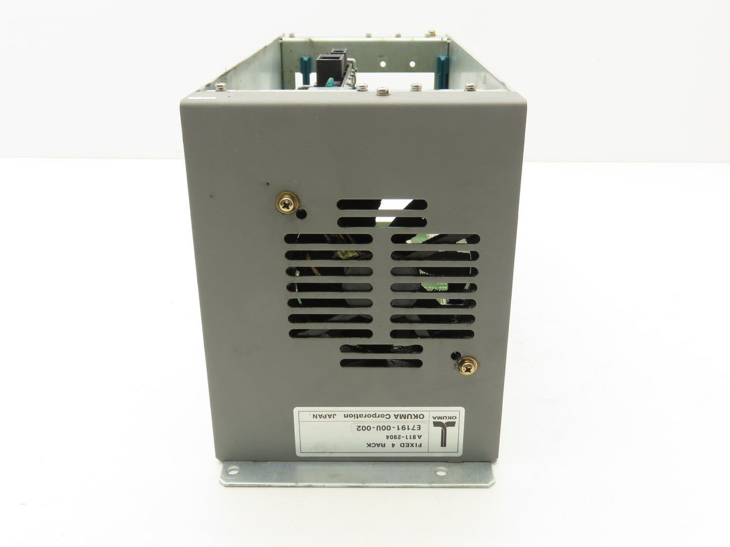 Okuma E7191-00U-002 PLC Chassis Unit Motherboard Power Supply E4809-045-229
