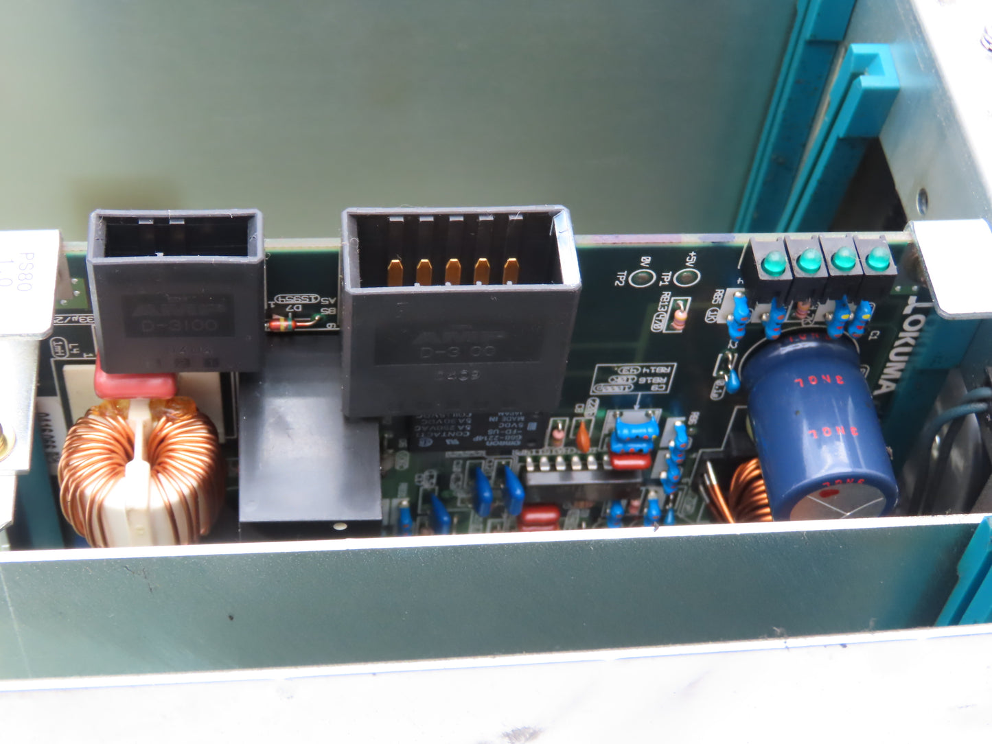 Okuma E7191-00U-002 PLC Chassis Unit Motherboard Power Supply E4809-045-229