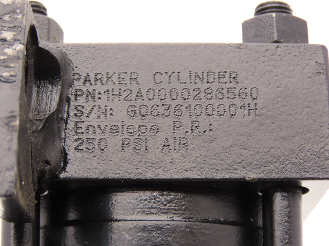 Parker 2.00CC2ALU14A7.00 Pneumatic Cylinder 2" Bore 7" Stroke 250 PSI 5/8" Rod