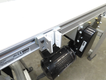 Dorner 2200 Belt Conveyor 18"W x 60"L 115V Variable Speed Center Drive 6FPM