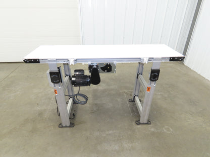 Dorner 2200 Belt Conveyor 18"W x 60"L 115V Variable Speed Center Drive 6FPM