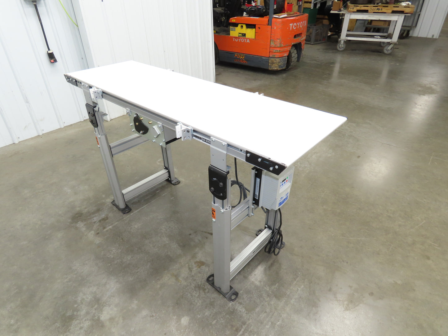 Dorner 2200 Belt Conveyor 18"W x 60"L 115V Variable Speed Center Drive 6FPM