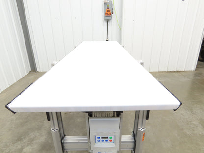 Dorner 2200 Belt Conveyor 18"W x 60"L 115V Variable Speed Center Drive 6FPM