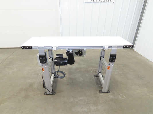 Dorner 2200 Belt Conveyor 18"W x 60"L 115V Variable Speed Center Drive 6FPM
