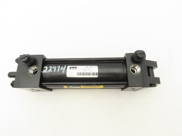 Parker 2.00CBC2ALU14 Pneumatic Air Cylinder 2" Bore 5" Stroke Rear Clevis Mount