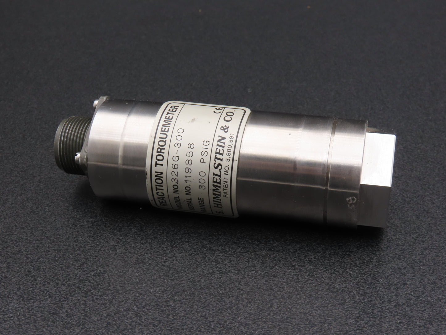 S. Himmelstein & Co. 326G-300 Reaction Torquemeter 300 PSIG Range