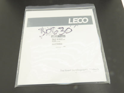 LECO 810-546-010 Imperial Polishing Cloth 12" P.S.A. 300mm Diameter Pack of 10