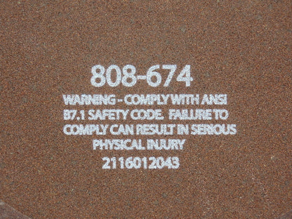 LECO 808-674 Aluminum Oxide Cut Off Wheel 12"/300mm x 1.7mm x 32mm Box of 10