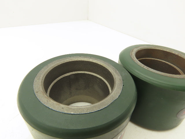 Thombert 4426A0 Forklift Load Wheel Poly 4"H x 2.88"W x 2-7/16" ID Lot of 2