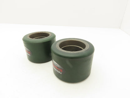 Thombert 4426A0 Forklift Load Wheel Poly 4"H x 2.88"W x 2-7/16" ID Lot of 2