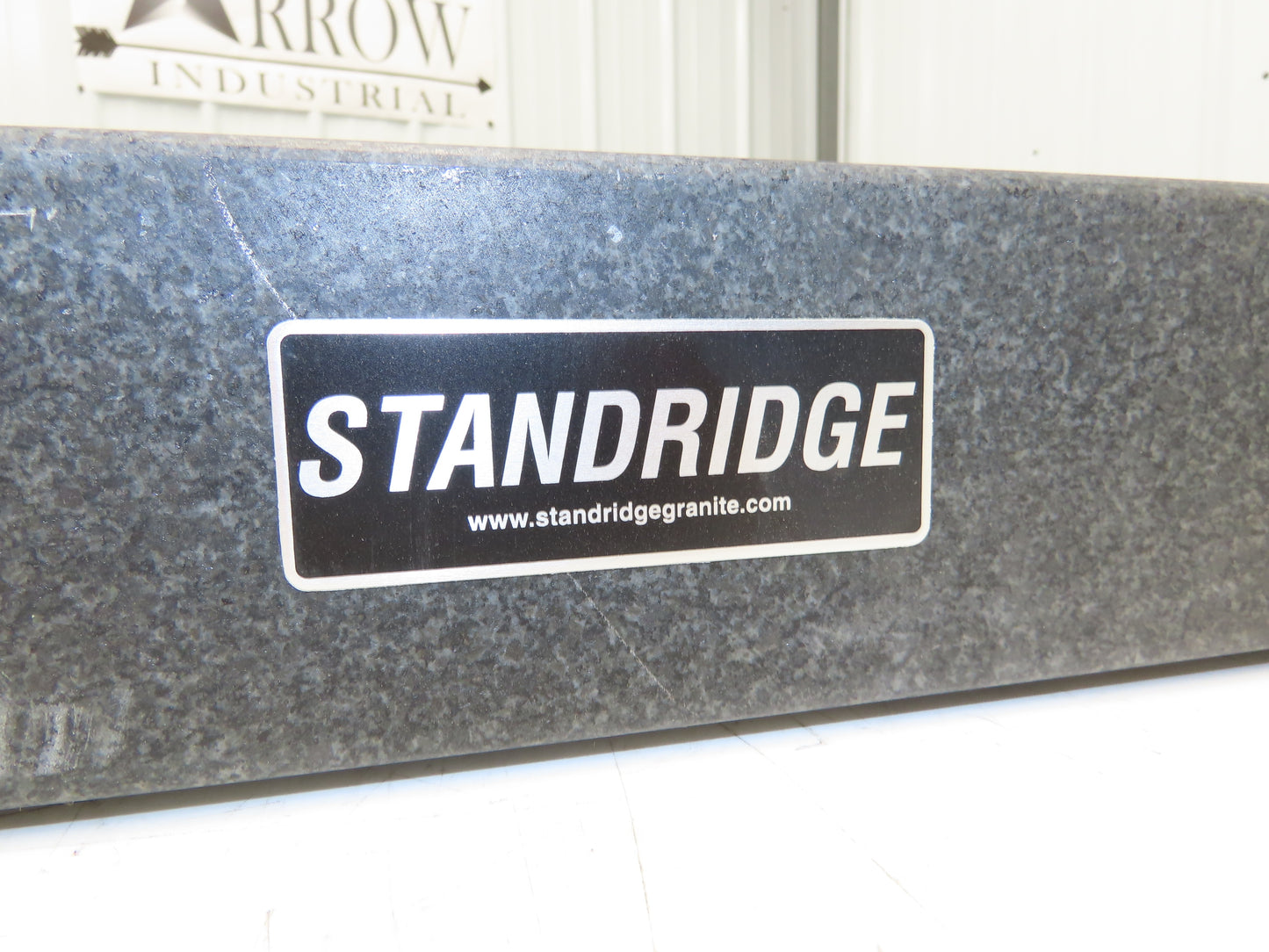 Standridge Granite Surface Inspection Plate 24 x 18 x 3" Grade B Tool Room