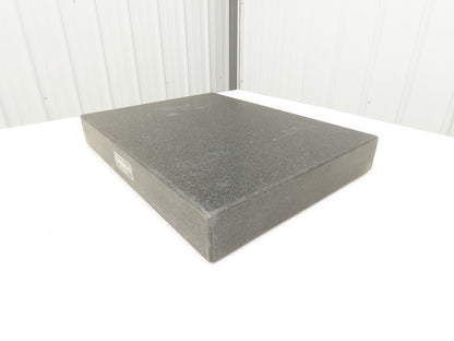 Standridge Granite Surface Inspection Plate 24 x 18 x 3" Grade B Tool Room