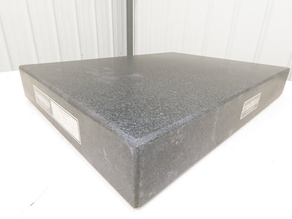 Standridge Granite Surface Inspection Plate 24 x 18 x 3" Grade B Tool Room