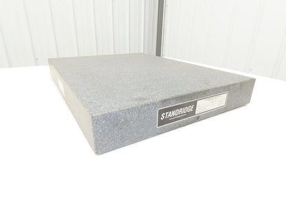 Standridge Granite Surface Inspection Plate 18 x 24 x 3" Grade B Tool Room