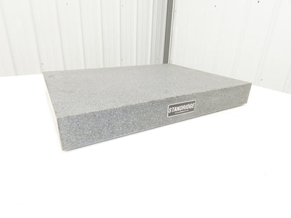 Standridge Granite Surface Inspection Plate 18 x 24 x 3" Grade B Tool Room
