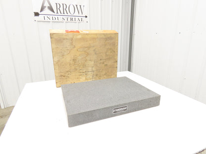 Standridge Granite Surface Inspection Plate 18 x 24 x 3" Grade B Tool Room