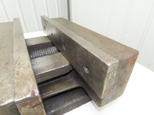 Large Milling Machine Shaper Work holding Vise 15.75" Jaws 12.5" Opening
