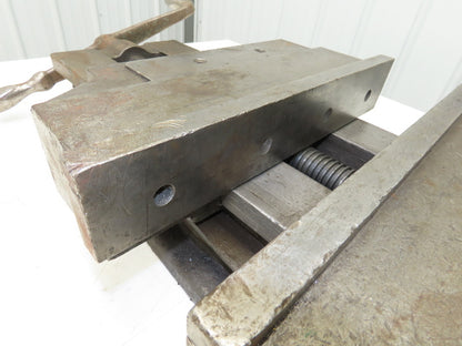 Large Milling Machine Shaper Work holding Vise 15.75" Jaws 12.5" Opening