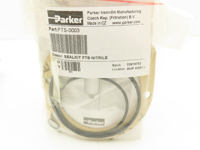MTS Systems 100-030-195 Hydraulic Filter with Parker Seal Kit FTS-0003