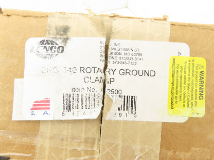 Lenco LRG-140 Rotating Ground Clamp Welding 400A 3/0-4/0 AWG