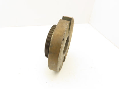 Lathe Dog Drive Face Plate Cast Iron 	6"-8UNC Direct Screw 9.5"OD