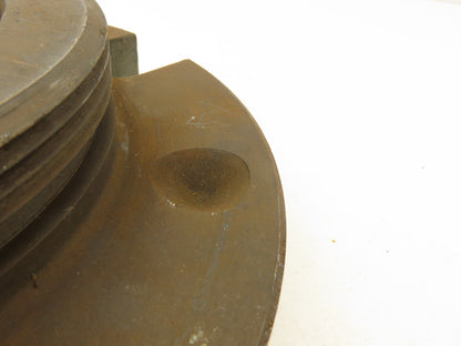 Lathe Dog Drive Face Plate Cast Iron 	6"-8UNC Direct Screw 9.5"OD