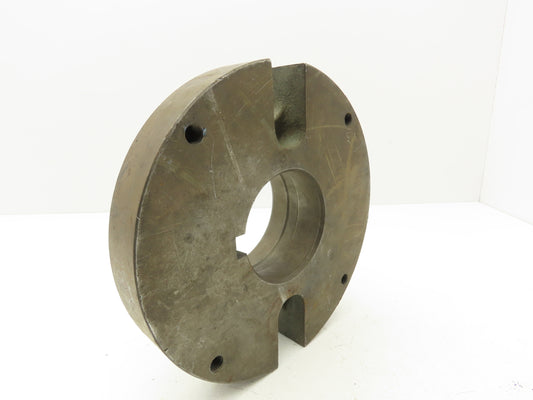 Lathe Dog Drive Face Plate Cast Iron 	6"-8UNC Direct Screw 9.5"OD