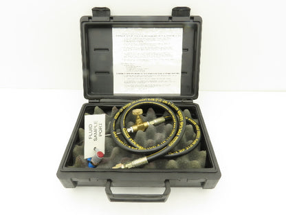 Parker 451TC-4 High Pressure Fluid Sample Hose Assembly 1/4"x 52"L 3000psi