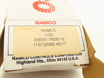Namco EB551-76087-S Contactor Coil Industrial Solenoid 110/120 VAC 60Hz