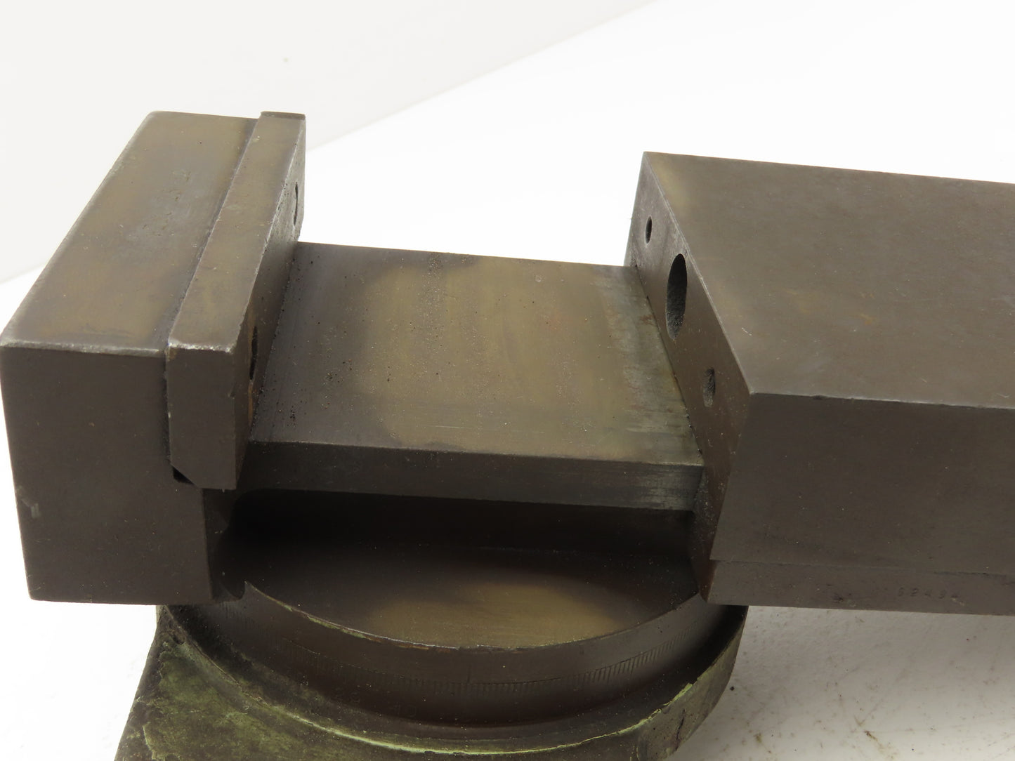 1DBU 15 12 Milling Machine Work holding Swivel Vise 4" Jaws 2-7/8" Opening