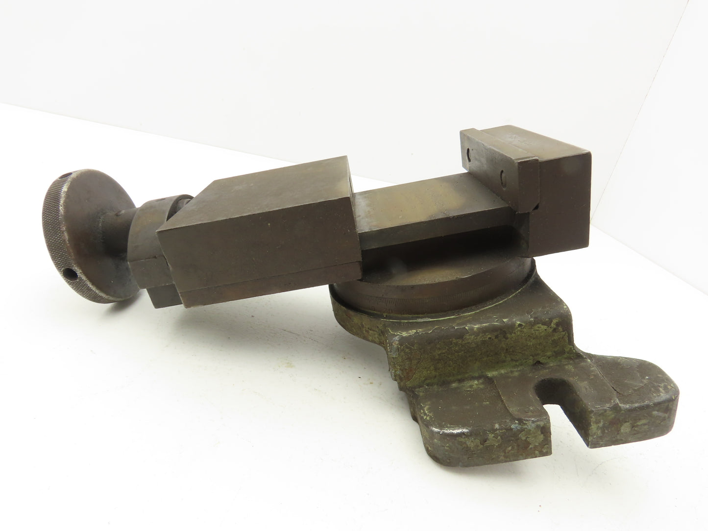 1DBU 15 12 Milling Machine Work holding Swivel Vise 4" Jaws 2-7/8" Opening