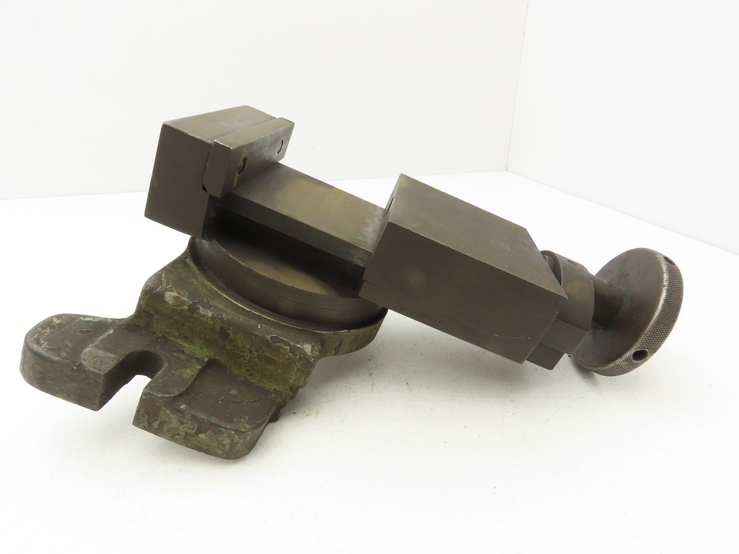 1DBU 15 12 Milling Machine Work holding Swivel Vise 4" Jaws 2-7/8" Opening