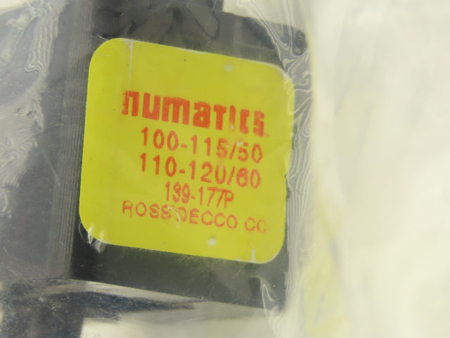 Numatics 139-177P Coil Ross Decco Solenoid 100-115VAC/50Hz 110-120VAC/60Hz