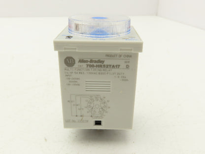 Allen Bradley 700-HR52TA17 Multi Function Timing Relay Ser D 5A 120/240VAC
