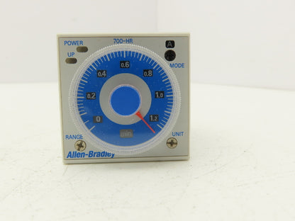 Allen Bradley 700-HR52TA17 Multi Function Timing Relay Ser D 5A 120/240VAC