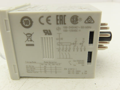 Allen Bradley 700-HR52TA17 Multi Function Timing Relay Ser D 5A 120/240VAC