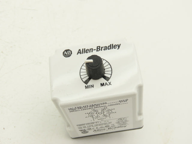 Allen Bradley 700-HT12AU120 Power On Delay Relay 120VAC 0.1-10 Second Time Delay
