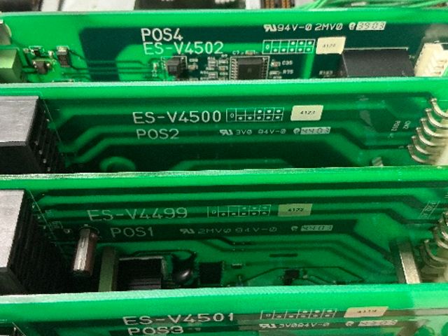 Okuma A911-3070 POS PLC Slot Rack Card Chassis Motherboard ES-V4504